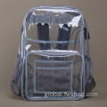 Transparent Backpack Bag Heavy Duty Waterproof Clear Multi-Pockets Laptop Backpack Factory